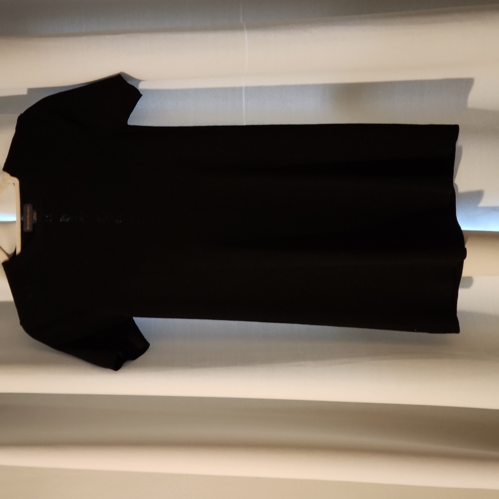 Banana Republic 100% Merino Wool Black Sweater Dress - XS